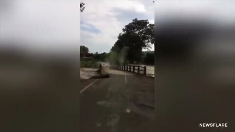 Massive Bridge Failures Caught On Camera