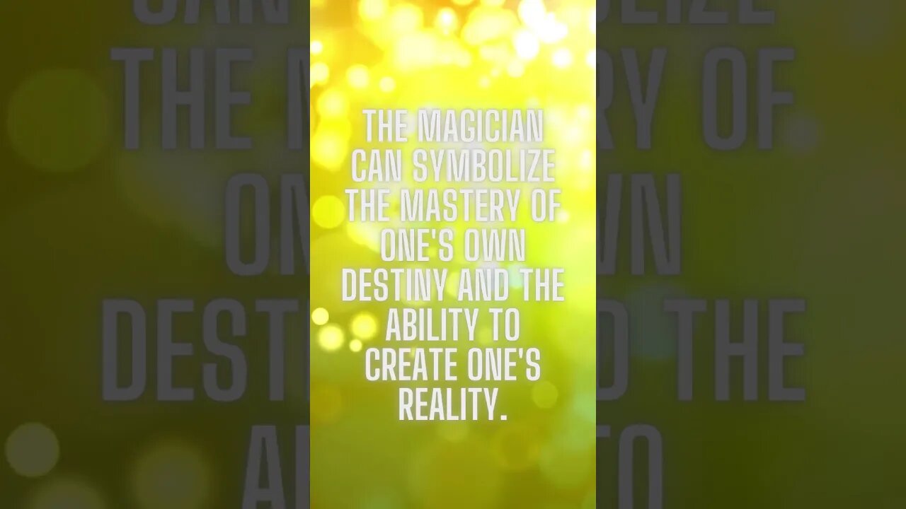 "Creating Reality: The Magician's Mastery and Influence"