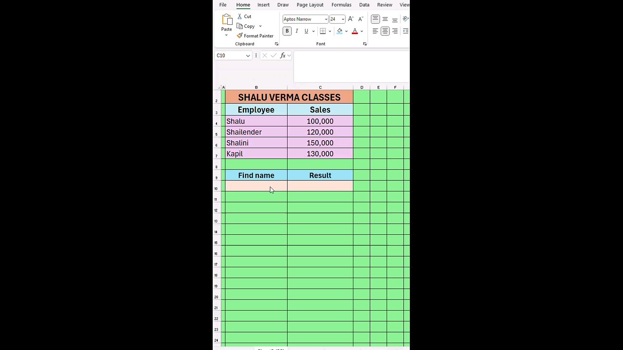 INDEX & MATCH Function in Excel | Common Interview Question Solved! #ExcelTips #INDEXMATCH