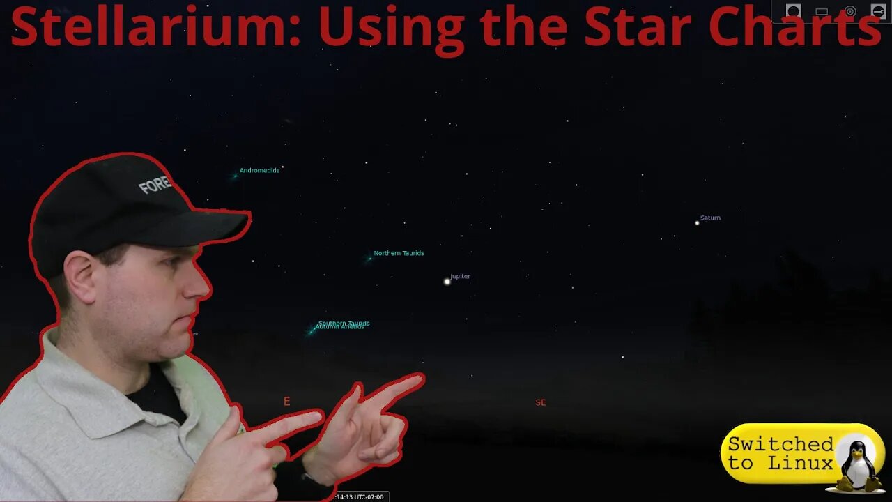 Stellarium: Using a Linux Star Chart