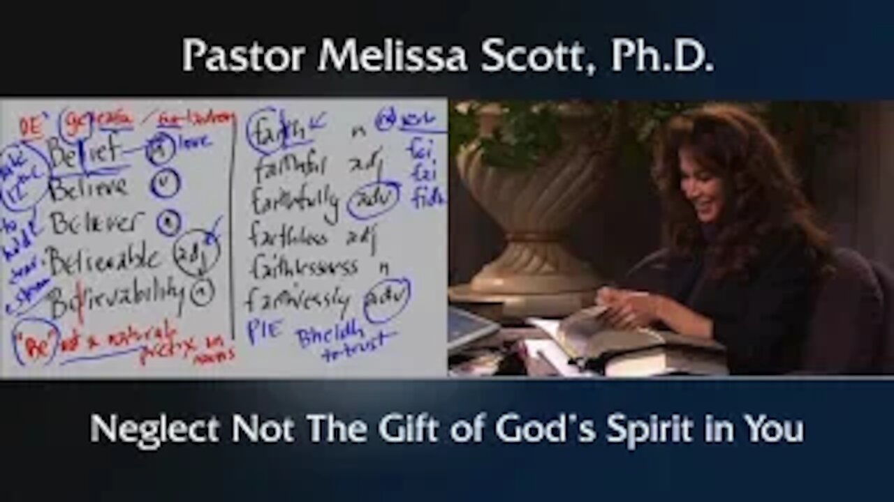 Neglect Not The Gift of God’s Spirit in You - Holy Spirit #6