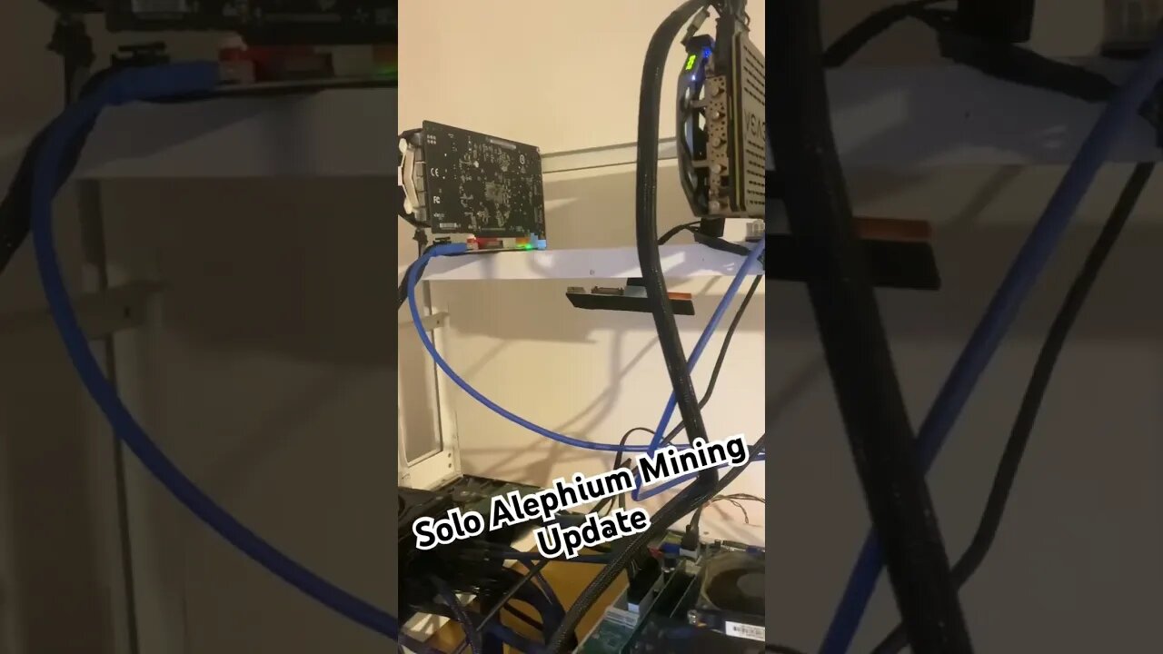 Solo Alephium Mining Update #cryptomining