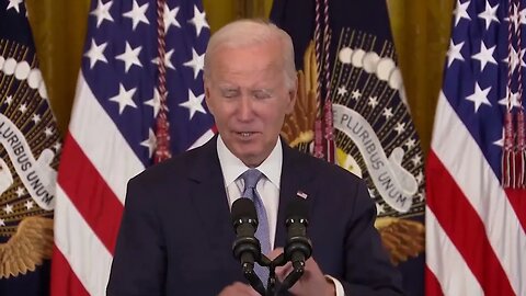 Joe Biden Finally Admits His So-Called "Inflation Reduction Act" Is "Misnamed"