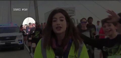 Man apologizes for slapping reporter