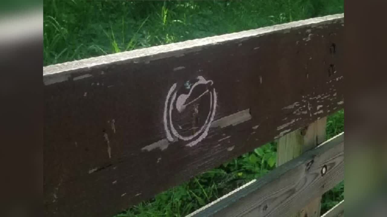 Lansing residents informed about scavenger hunt through ‘mysterious graffiti’