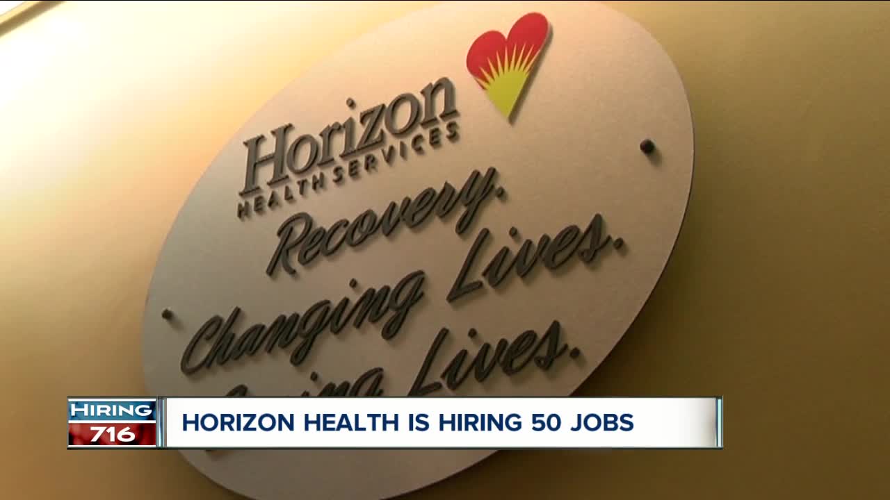 Horizon Health Services is hiring 50 new positions in 2019