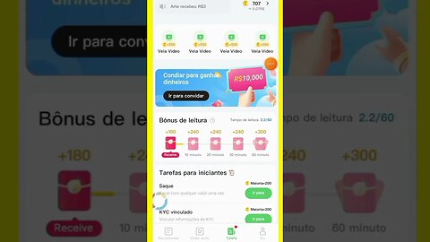 GANHE DINHEIRO APENAS POR ASSISTIR VÍDEOS | Aplicativo para ganhar dinheiro vendo vídeos #shorts