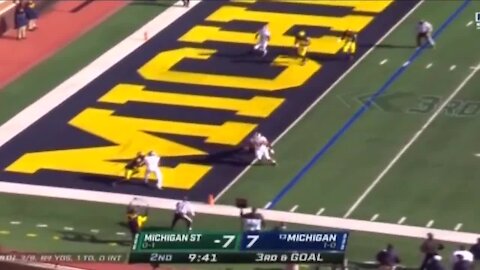 Michigan State stuns Michigan in Tucker's first win as coach