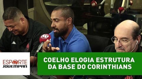 Técnico do sub-20, Coelho elogia base do Corinthians