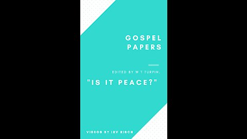 "Is it Peace?"
