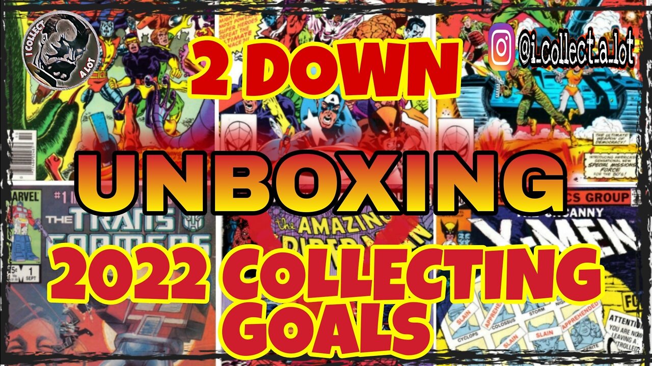 Knock Another One Off The List. My Collecting Goals 2022.
