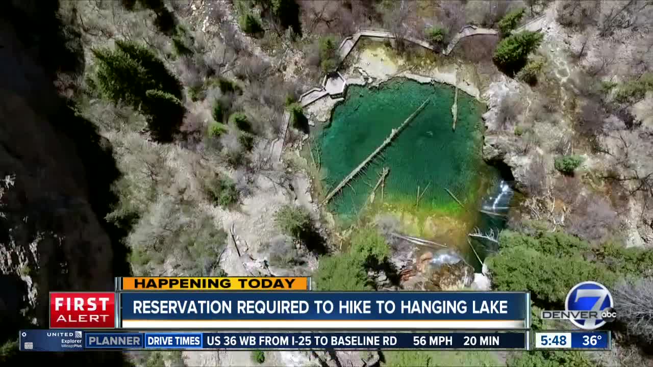 Reservations now required for Hanging Lake