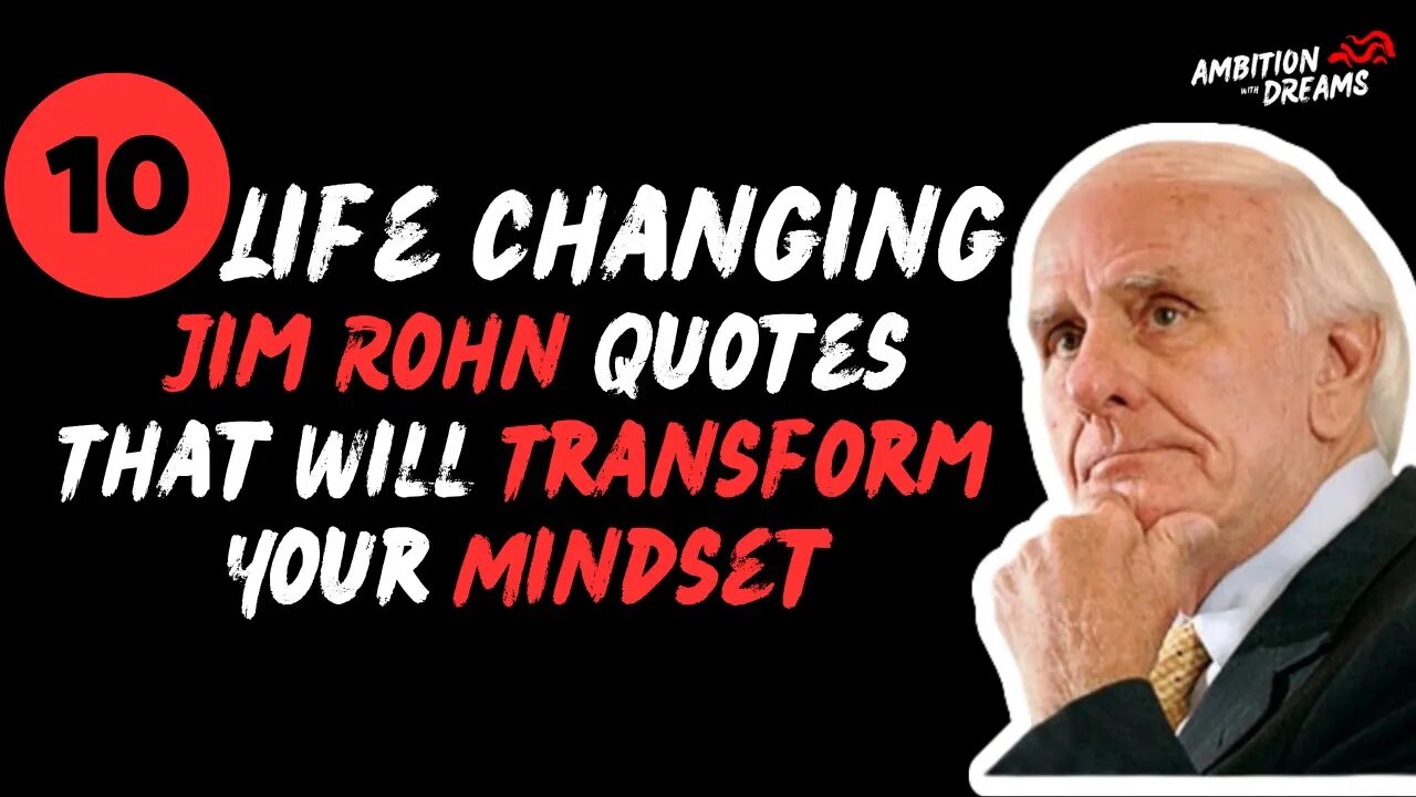 Jim Rohn's Mind-Blowing Secrets to Unlocking Unbelievable Success!