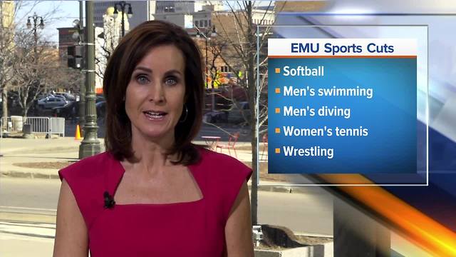 Eastern Michigan eliminating four sports programs due to budget cuts