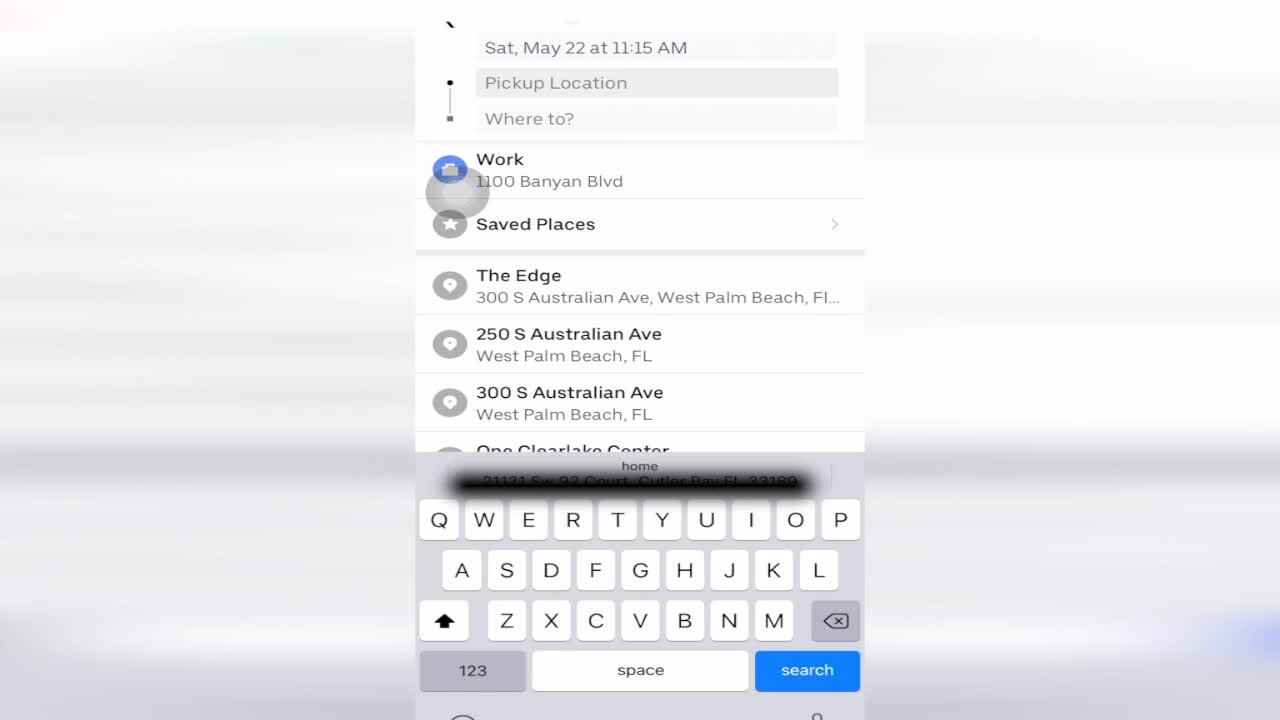 How to schedule a ride on Uber