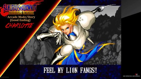 Samurai Shodown IV - Arcade Mode/Story - Charlotte (Good Ending)