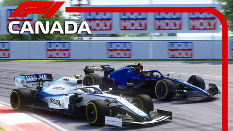 F1 2022 (FW44) vs F1 2020 (FW43) - Nicholas Latifi | Canada GP | Assetto Corsa Reshade