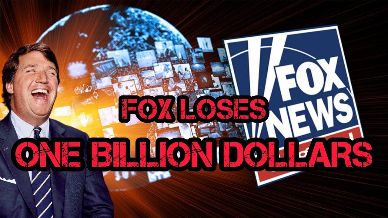 How Fox Lost ONE BILLION DOLLARS From Firing TUCKER CARLSON