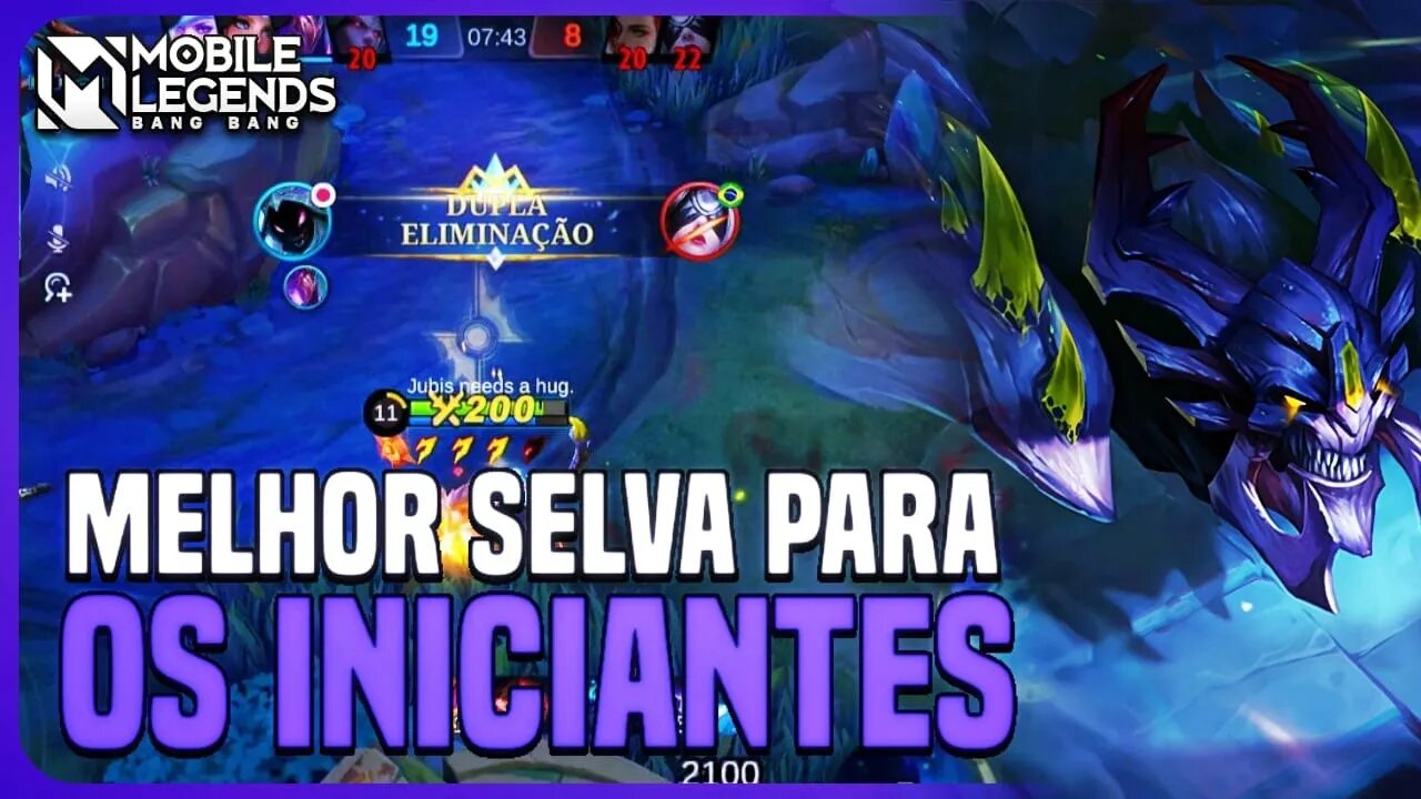 QUER COMEÇAR NA JUNGLE? ESSE HERÓI É O IDEAL | HELCURT | MLBB