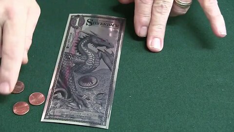 Silver Back Dragon note what is it worth