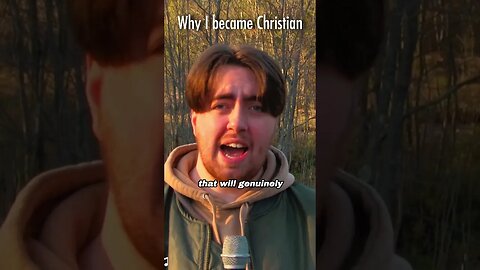 Why I became Christian #christianity #atheism #atheist