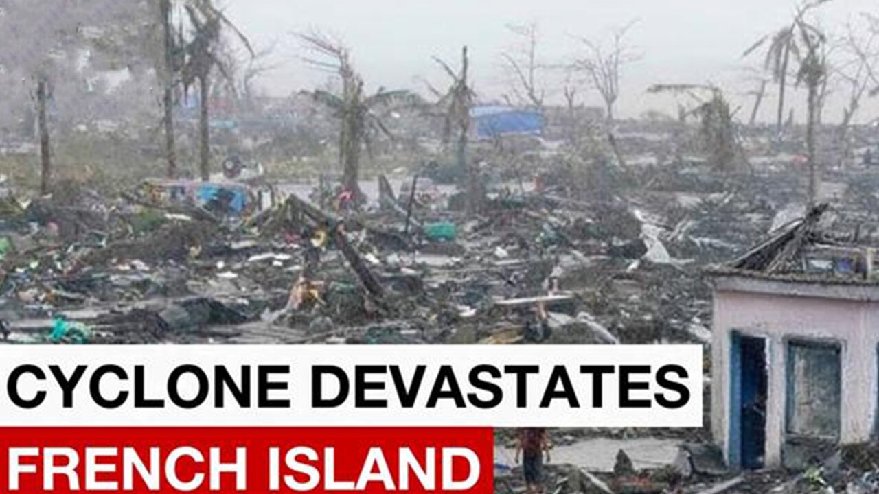 Hundreds feared dead as Cyclone Chido devastates French island of Mayotte