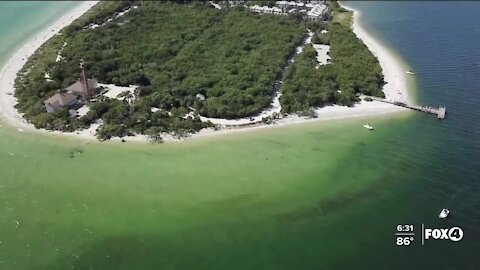 Water near Sanibel turns brown due to runoff from Lake Okeechobee