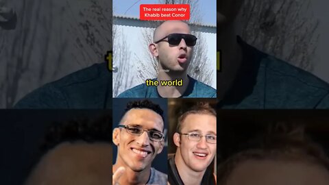Andrew Tate Talk about Conor McGregor