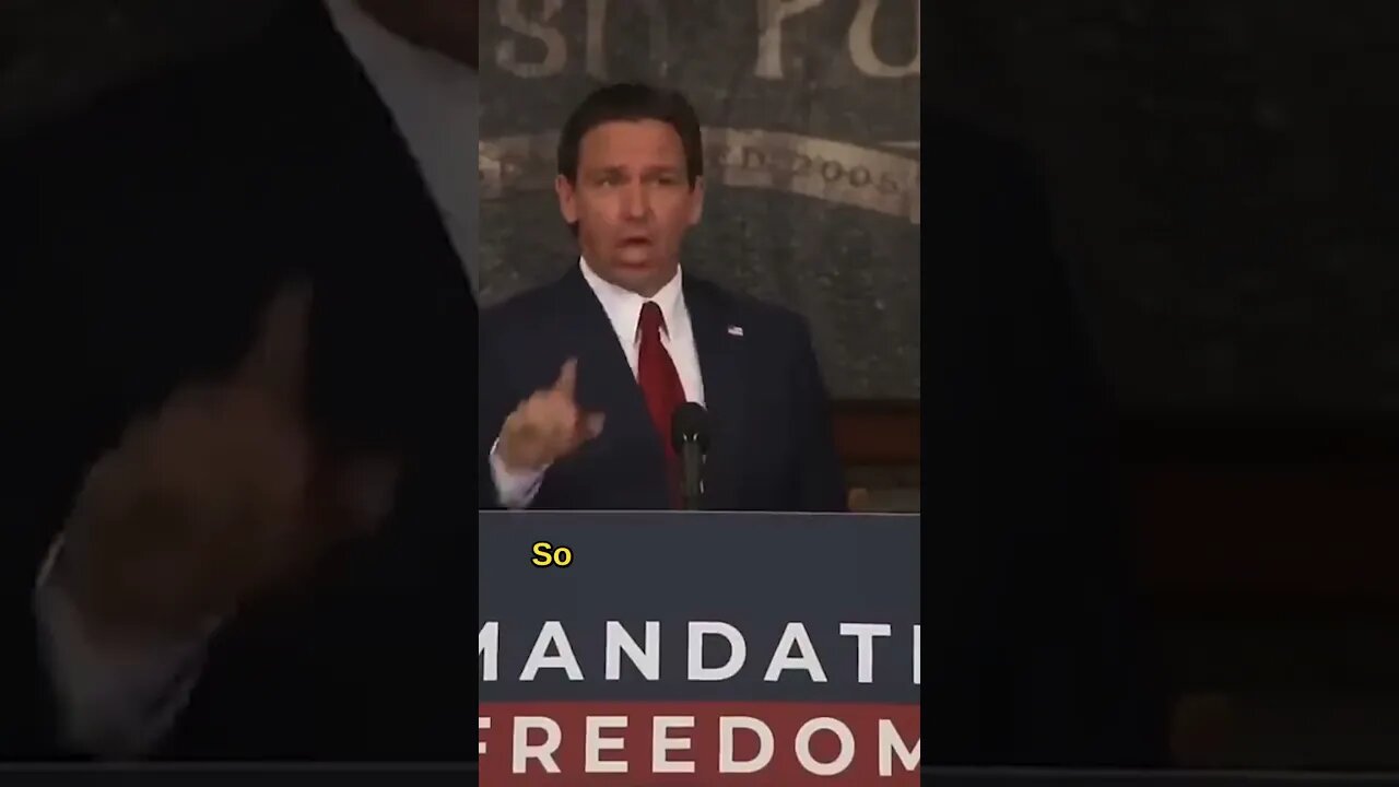 Watch DeSantis Fire Back!