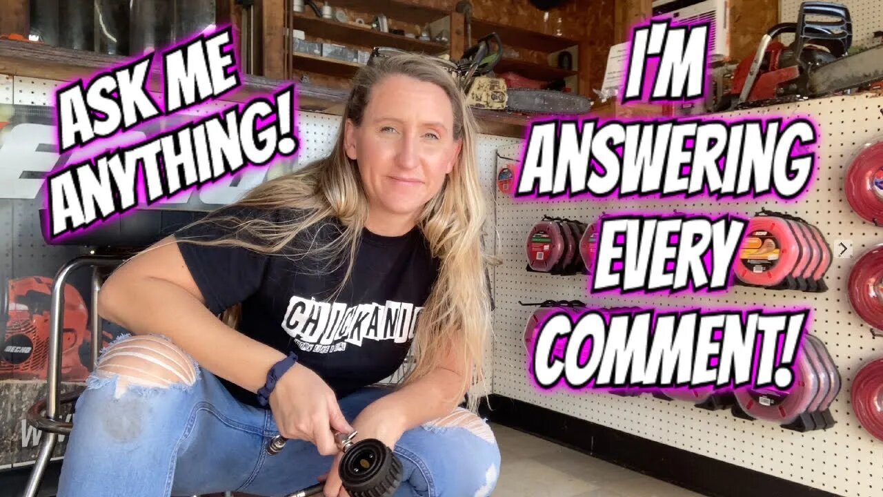 Small Engine Repair Chickanic answering ALL of your questions!