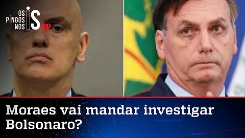 Moraes envia para PGR pedido de investigação contra Bolsonaro por suposta interferência na PF