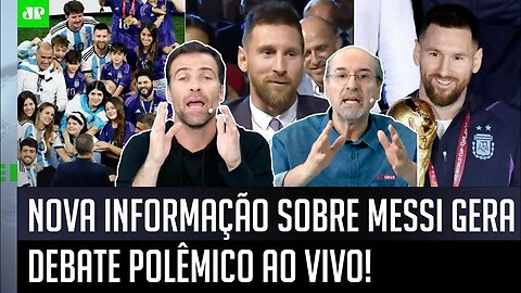 FALOU MER%@? "ISSO É FORÇAÇÃO! ME DESCULPA, mas o Messi NUNCA..." NOVIDADE sobre craque FERVE DEBATE