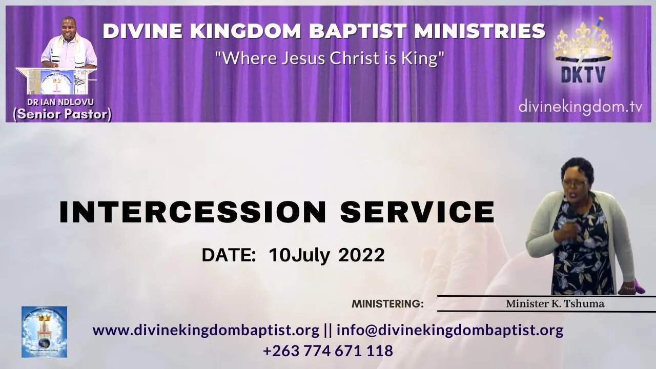 INTERCESSION SERVICE (10/07/22)