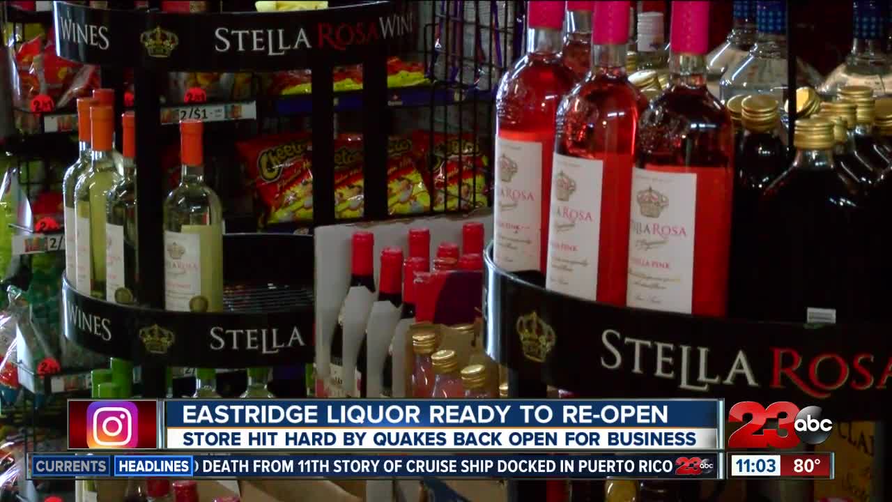 Eastridge Liquor store in Ridgecrest ready to re-open