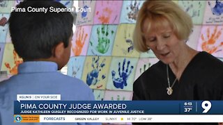 Pima County judge receives award for work with Southern Arizona children and families