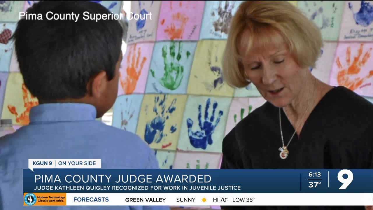 Pima County judge receives award for work with Southern Arizona children and families