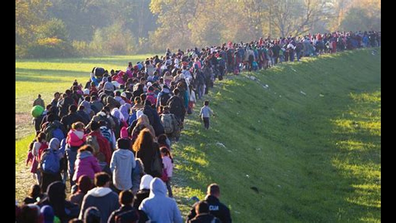 From Libya to Italy. Pope Francis says it is not an invasion. He lies shamelessly.