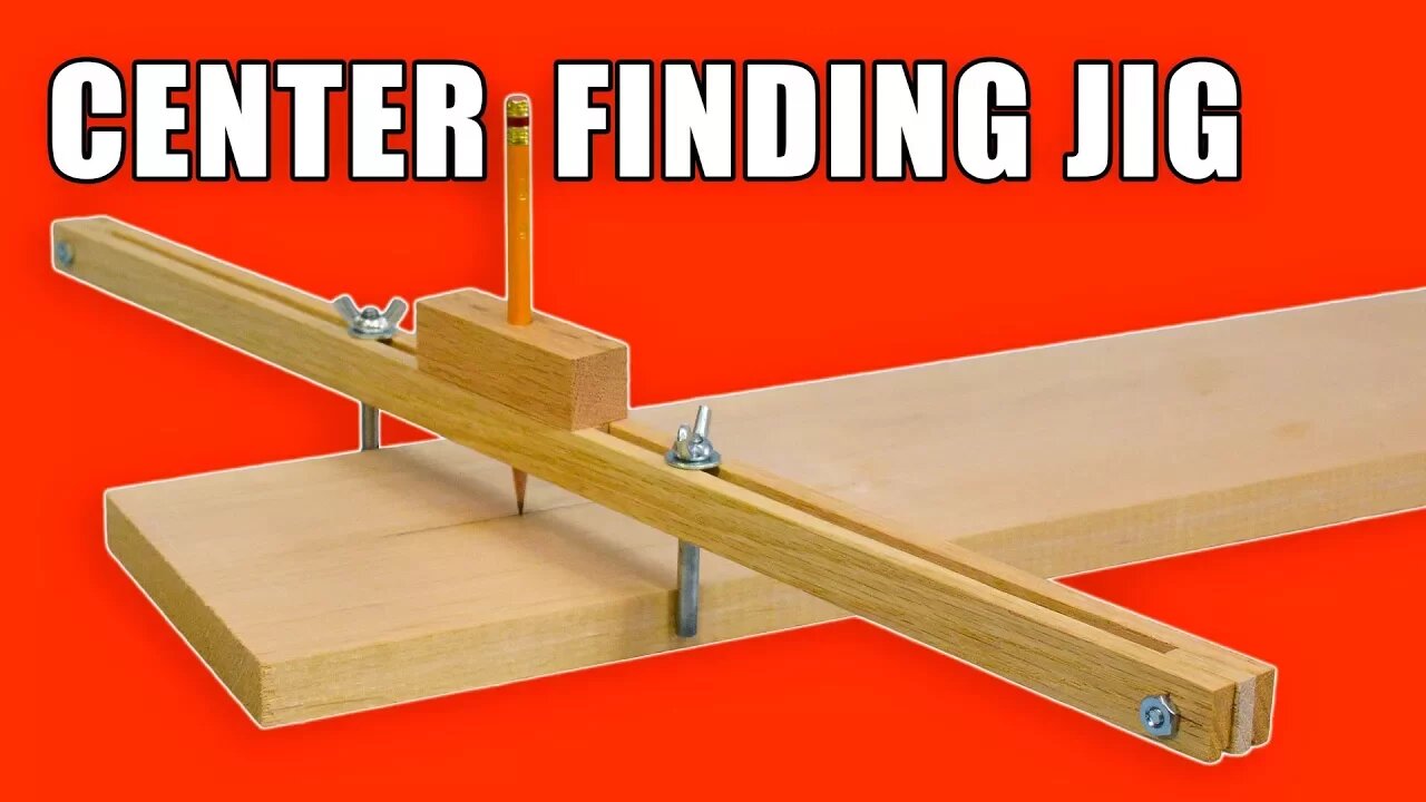 Adjustable Center Finder Jig / Centre Marking Jig