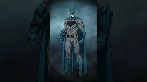 #Batfleck (Gray and Blue) #shorts