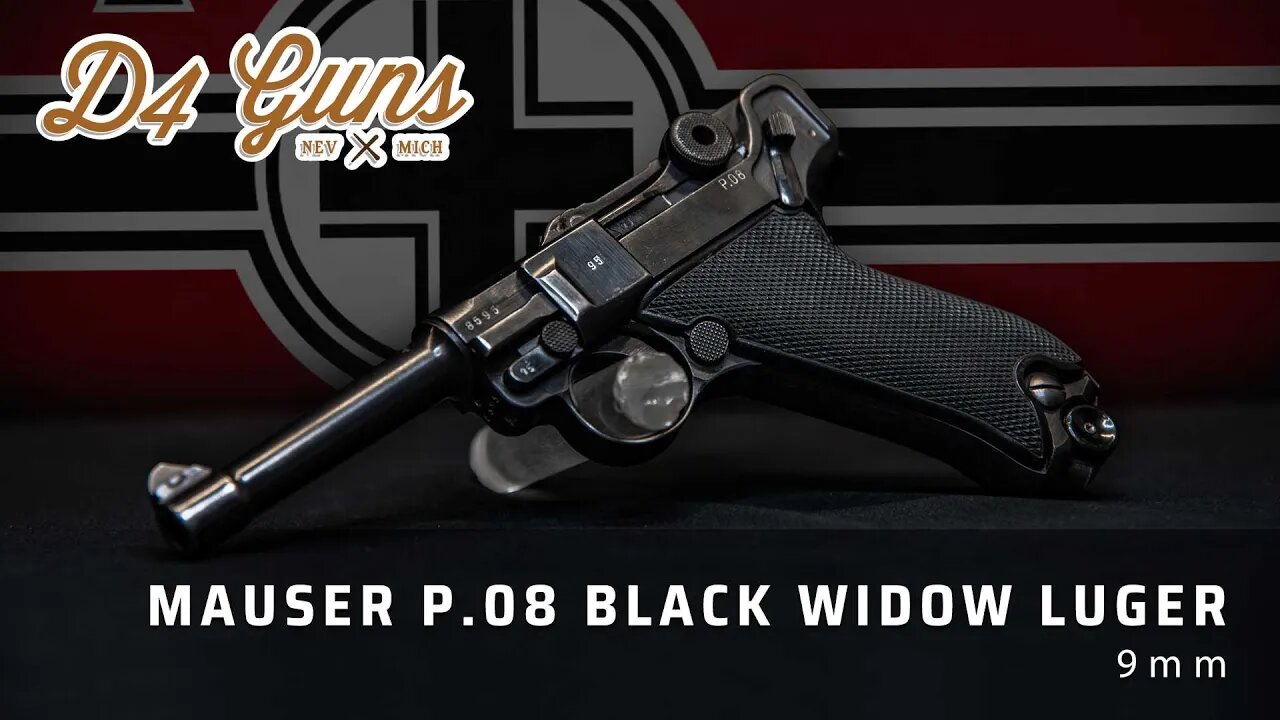 The Forgotten WWII Mauser P.08 Black Widow Luger