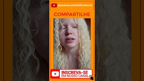 Vamos ver se o youtube vai mostrar este vídeo sobre Pessoa com deficiência