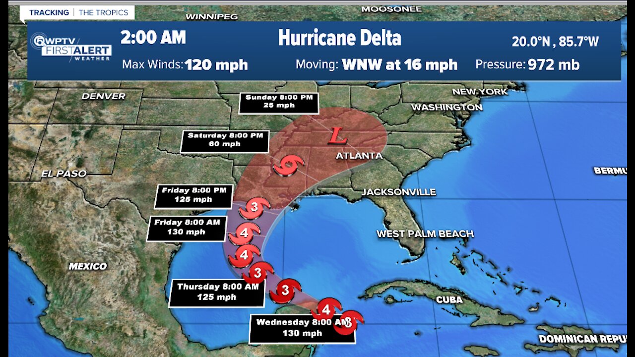 Tropical update: Wednesday 5 a.m