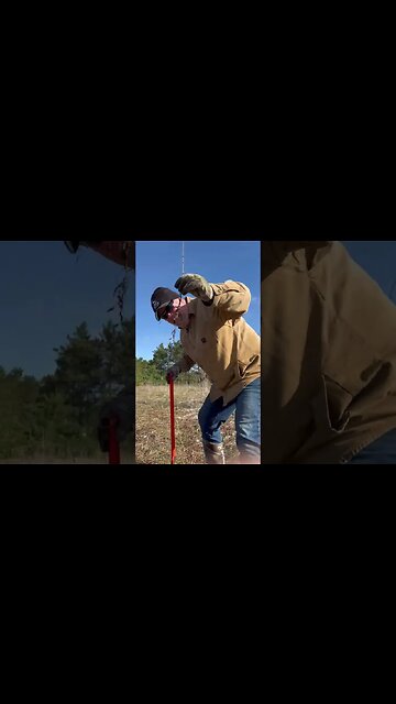This handy tool makes planting so much EASIER #deer #deerhunting #foodplot #tree #shorts