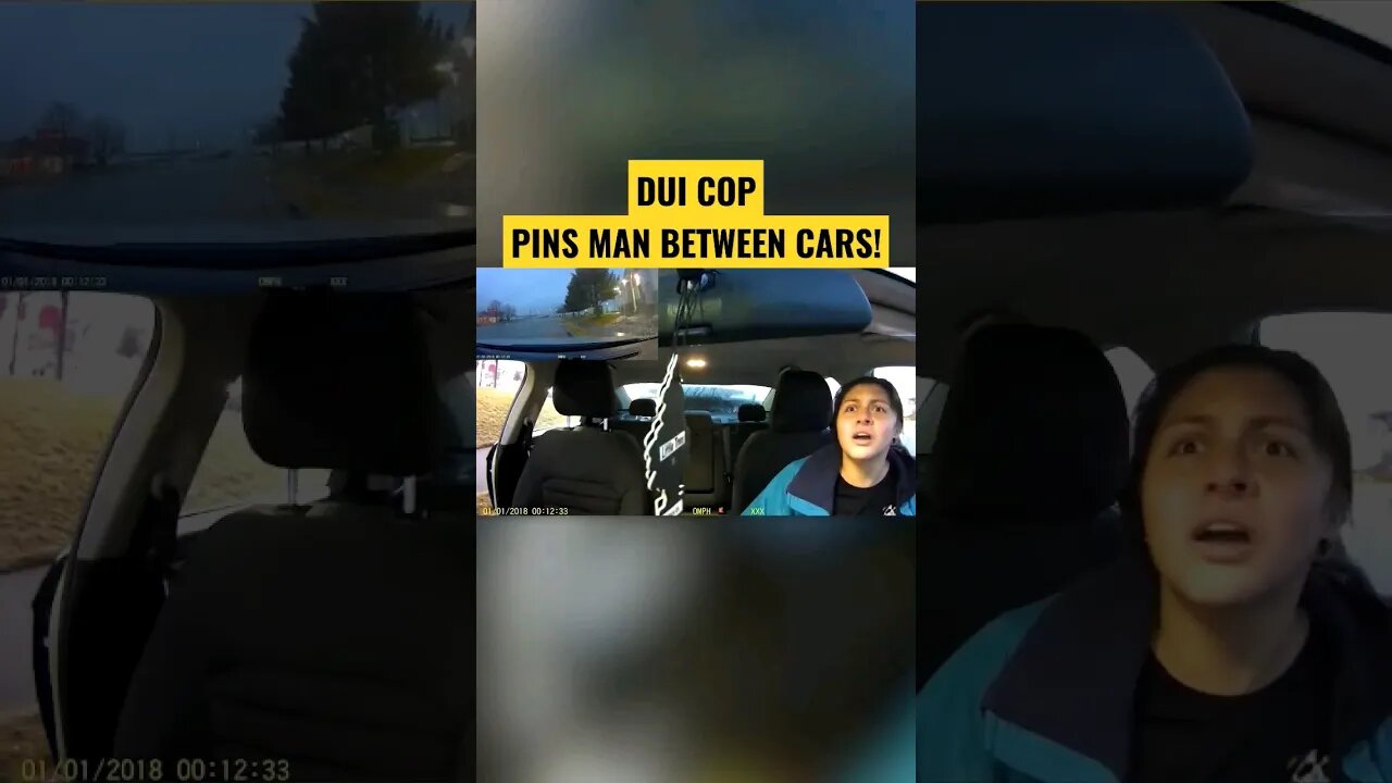 DUI Cop Pins Man