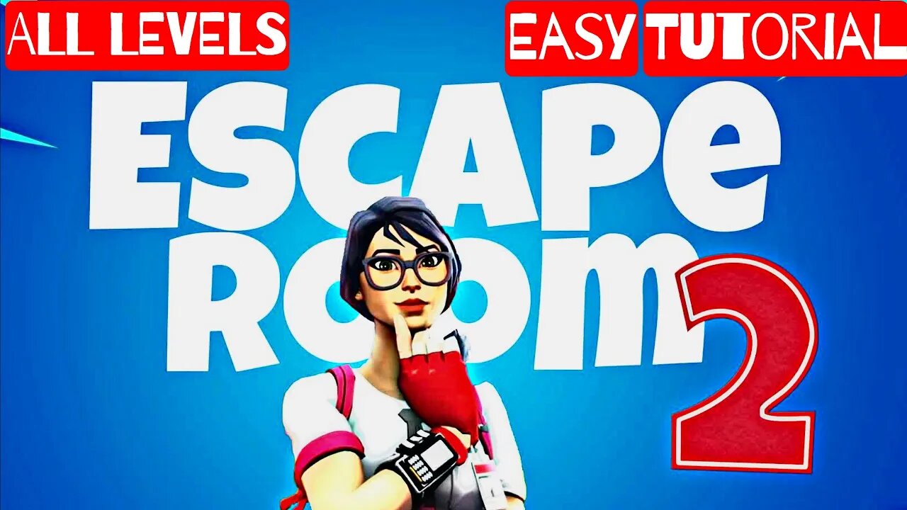 Fortnite Escape Room 2 Creative 2.0😎🧐Code 5670-9133-5808