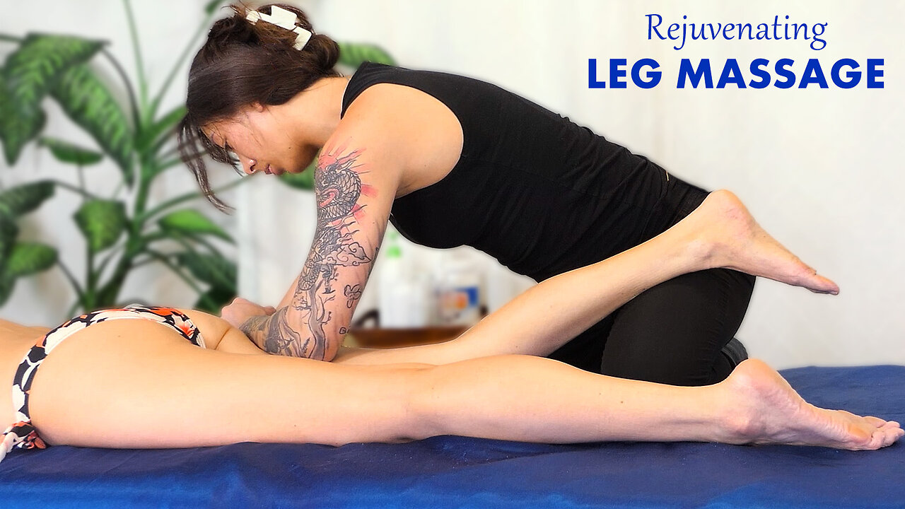 😊 Professional Leg Massage: Lower Body Massage for Glutes & Hamstrings ❤️