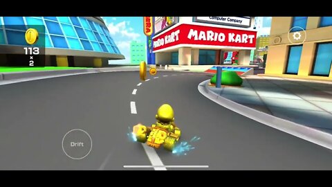 Mario Kart Tour - Coin Rush Gameplay (Mario vs. Luigi Tour)