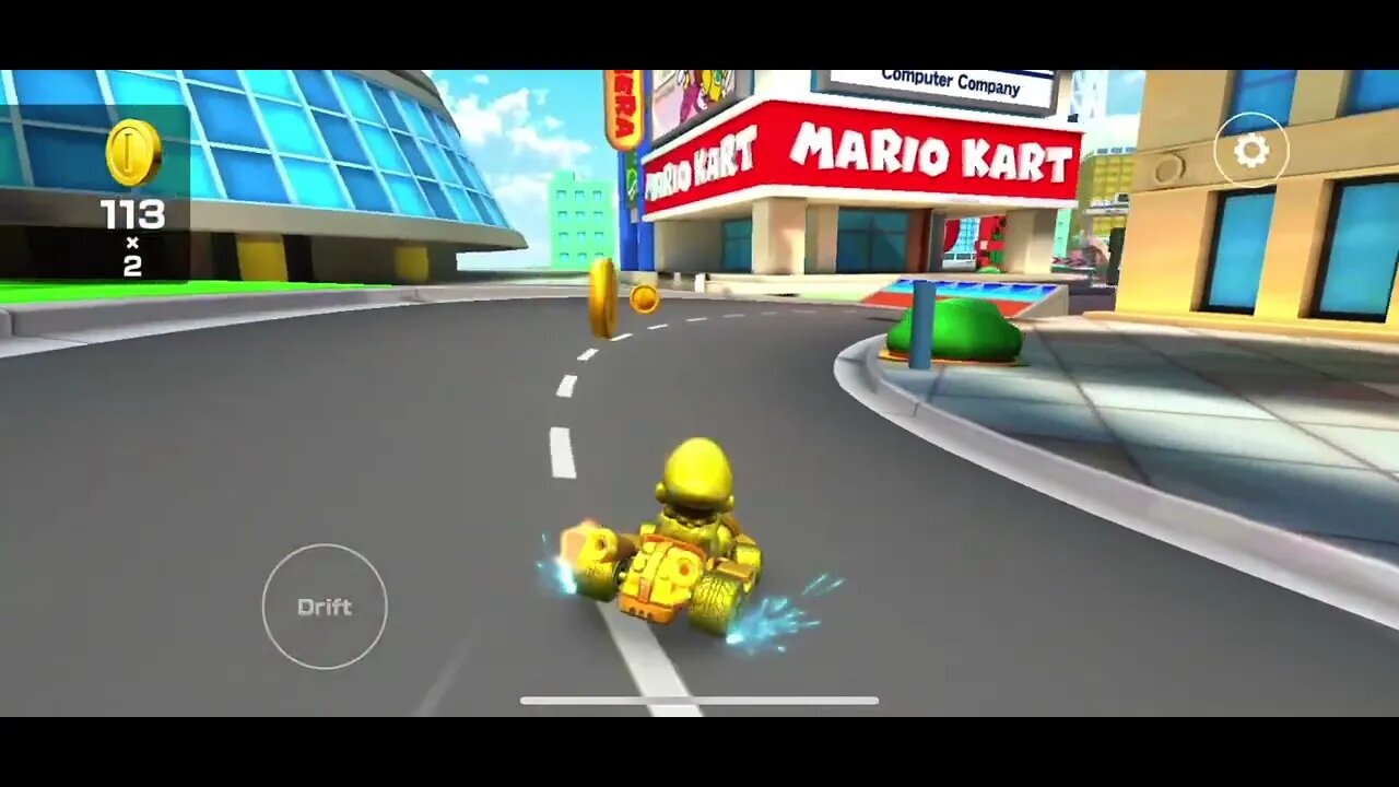 Mario Kart Tour - Coin Rush Gameplay (Mario vs. Luigi Tour)