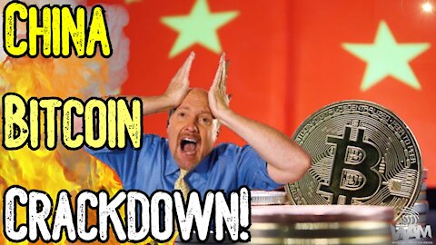 CHINESE CRACKDOWN! - Jim Cramer SCARED Into Selling His Bitcoin! - Will STILL Hit 100k in 2021