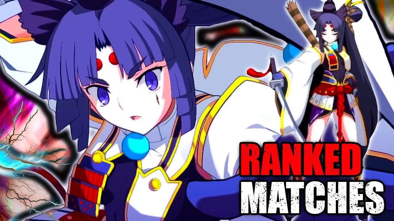 Ushiwakamaru Is A MIX UP Goddess | Melty Blood Type Lumina Ranked Matches